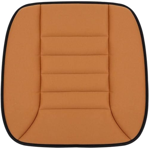 KMJGQWSC Sitzkissen Auto Vordersitze für Audi A3 Cabriolet 2014-2020,Komfortables Memory Schaum Weich Atmungsaktiv für Fahrkomfort,Orange von KMJGQWSC