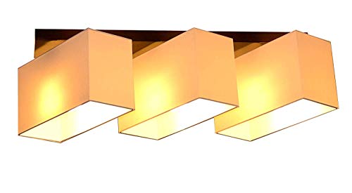 Deckenleuchte Deckenlampe Milano B3D Lampe Leuchte 3 flammig verschiedene Varianten (Weiß) von KML