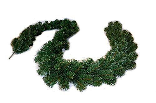 Grilande Weihnachtsgirlande Tannengirlande Grün Weihnachtsdeko Dekogirlande Indoor & Outdoor Kränze Varianten (280 Spitzen) von KML