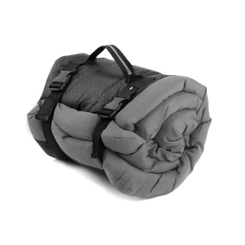 KMOCEPLY Faltbare wasserdichte Hundebett-Matratze mit rutschfester Unterseite, tragbares Reise-Hundebett, leicht zu reinigen, faltbar und rollbar, graue Hundematte, Haustierkissen, Kissen für Wandern, KMOCEPLY Faltbare wasserdichte Hundebett-Matratze mit rutschfester Unterseite, tragbares Reise-Hundebett, leicht zu reinigen, faltbar und rollbar, graue Hundematte, Haustierkissen, Kissen für Wandern, von KMOCEPLY