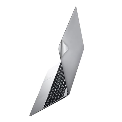 KMP Schutzfolien für 12" MacBook, 03/2015, 03/2016 Space Gray von KMP know how in modern printing