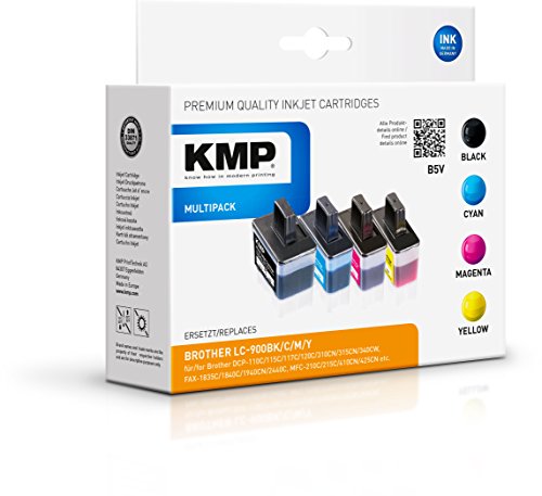 KMP Multipack für Brother FAX-1835C/1840C, B5V von KMP know how in modern printing