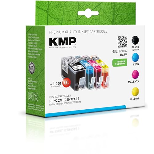 KMP Tintenpatrone für HP 920XL Mutlipack von KMP know how in modern printing