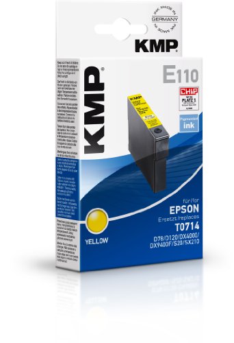 KMP E110 Tintenpatrone (ersetzt T071440) yellow von KMP know how in modern printing