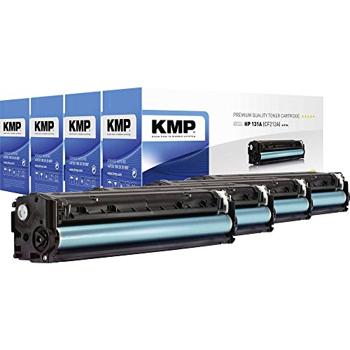 KMP H-T171V Tonerkassette Kombi-Pack ersetzt HP 131A, 131X, CF210A, CF210X, CF211A, CF212A, CF213A S von KMP know how in modern printing