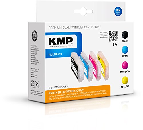 KMP Multipack für Brother DCP-130/MFC-240C, B9V von KMP know how in modern printing