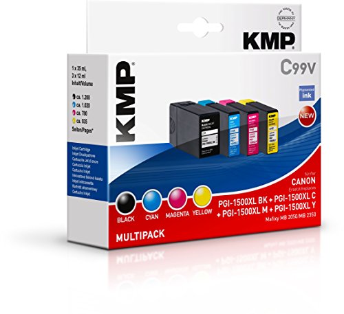 KMP Multipack für Canon Maxify MB 2050/ MB 2350, C99V von KMP know how in modern printing