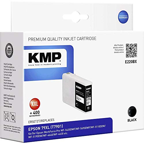 KMP Patrone E220BX Black von KMP know how in modern printing