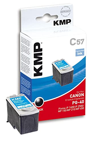 KMP Printtechnik AG Cart. Canon PG40 comp. Black ed Ink, 1 pc(s), 1500,4001 (ed Ink, 1 pc(s)) von KMP know how in modern printing
