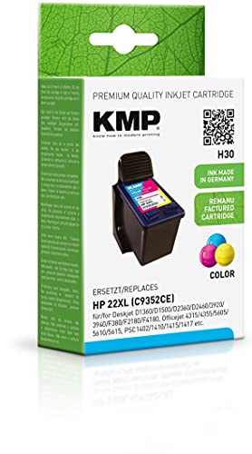 KMP Tintenkartusche für HP Deskjet 3940, H30, color von KMP know how in modern printing
