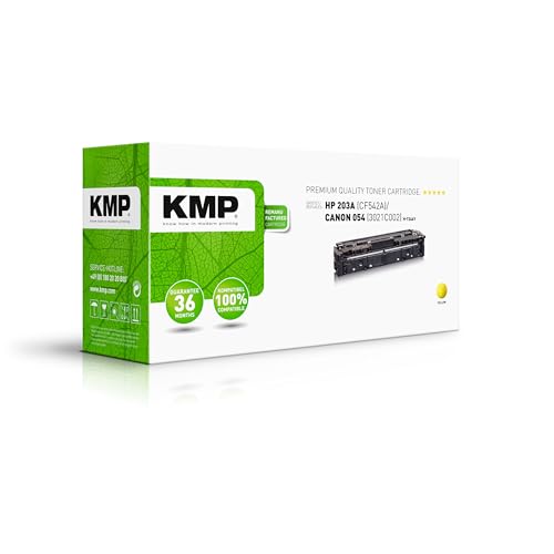 KMP Toner für HP 203A Yellow (CF542A) von KMP know how in modern printing