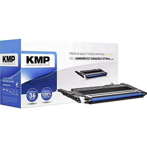 KMP Toner HP/Samsung CLT-C404S Comp. Cyan SA-T90 - Tonereinheit, 3528,0003 von KMP know how in modern printing