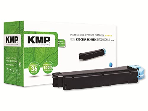 KMP Toner ersetzt Kyocera TK-5150C Kompatibel Cyan 10000 Seiten K-T74C von KMP know how in modern printing