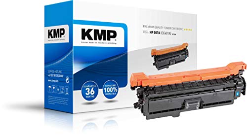 KMP Toner für HP LaserJet Enterprise 500, H-T166, cyan von KMP know how in modern printing