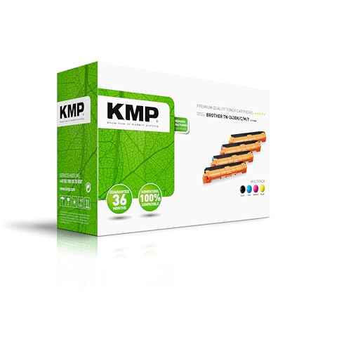 KMP Tonerkartusche passend für Brother TN243BK, TN243C, TN243M, TN243Y Multipack - B-T109M - für DCP-L3510CDW DCP-3517CDW DCP-L3550CDW HL-L321... etc. von KMP know how in modern printing