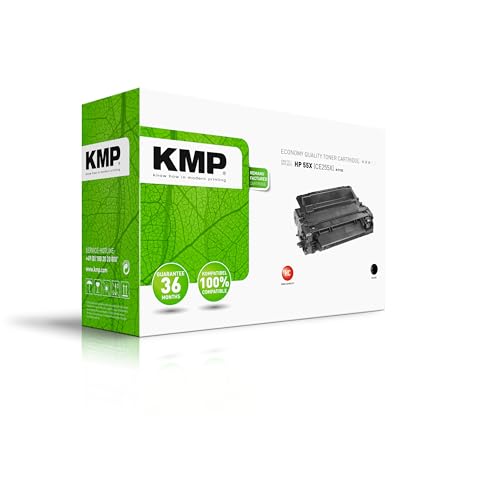 KMP Tonerkartusche für HP 55X (CE255X) - High Capacity von KMP know how in modern printing