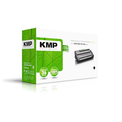 KMP Toner passend für TN-3480 - Schwarz - für Brother HL-L 5100 Series/ HL-L 5200 Series/ HL-L 6300 Series/ HL-L 6400 Series/ MFC L 5700 Series/ MFC L 6800 Series etc. von KMP know how in modern printing