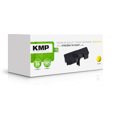 KMP Toner für Kyocera TK5240Y Yellow (1T02R7ANL0) von KMP know how in modern printing