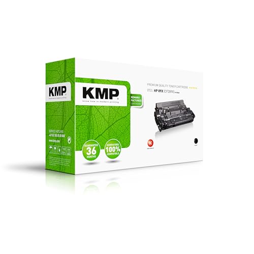 KMP Toner für HP 89X - für HP Laserjet Enterprise Flow MFP M 528 Series/ M 507 Series/ HP Laserjet Managed E 50145 DN/ MFP M 528 Series (KMP HP 89X) von KMP know how in modern printing