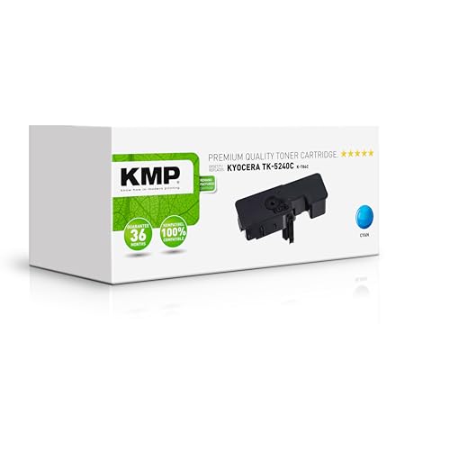 KMP Tonerkartusche passend für Kyocera TK5240C Cyan (1T02R7CNL0) - K-T84C - für ECOSYS M5526cdn M5526cdw, ECOSYS P5026cdn P5026cdw... etc. von KMP know how in modern printing