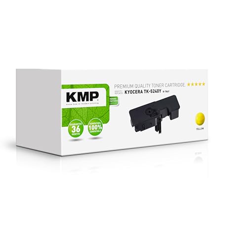 KMP Tonerkartusche passend für Kyocera TK5240Y Yellow (1T02R7ANL0) - K-T84Y - für ECOSYS M5526cdn M5526cdw, ECOSYS P5026cdn P5026cdw... etc. von KMP know how in modern printing