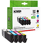 KMP Kompatibel Canon CLI-581XXL BK/C/M/Y Tintenpatrone Schwarz, Cyan, Magenta, Gelb von KMP
