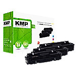 Kompatible KMP HP 410X Tonerkartusche CF252XM Cyan, Magenta, Gelb Multipack 3 Stück von KMP