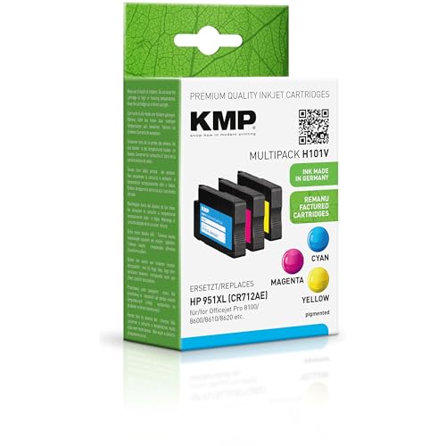 KMP Multipack für HP Officejet Pro 8600, H101V von KMP know how in modern printing