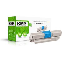 KMP O-T27  schwarz Toner kompatibel zu OKI 44469803 von KMP