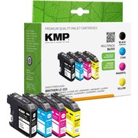 KMP - Tintenpatronen Multipack B62VX ersetzt Brother LC-223 von KMP