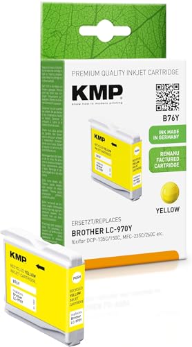 KMP Patrone ersetzt Brother LC-970Y 300 Seiten gelb von KMP