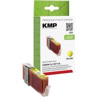KMP Druckerpatrone ersetzt Canon CLI-551Y XL Kompatibel Gelb C93 1519,0009 von KMP