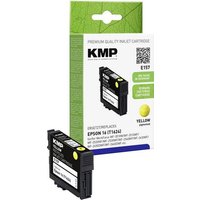 KMP Druckerpatrone ersetzt Epson 16, T1624 Kompatibel Gelb E157 1621,4809 von KMP