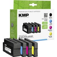 KMP Druckerpatrone ersetzt HP 950XL, 951XL, C2P43AE, CN045AE, CN046AE, CN047AE, CN048AE Kompatibel K von KMP