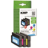 KMP - Tinten-Multipack H166CMYX, color von KMP
