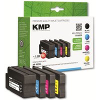 KMP Tinten-Multipack H166VX, color + schwarz KMP Tinten-Multipack H166VX, color + schwarz von KMP