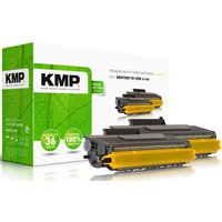 KMP Toner B-T30D schwarz kompatibel zu brother TN-3280, 2er-Set KMP Toner B-T30D schwarz kompatibel zu brother TN-3280, 2er-Set von KMP