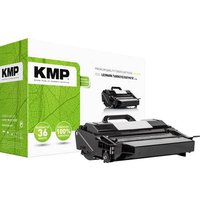 KMP Toner ersetzt Lexmark T650H21E, X651H21E Kompatibel Schwarz 25000 Seiten L-T66 von KMP