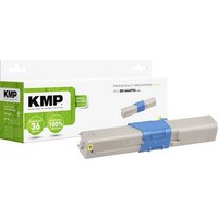KMP Toner ersetzt OKI 44469704 Kompatibel Gelb 2000 Seiten O-T30 von KMP