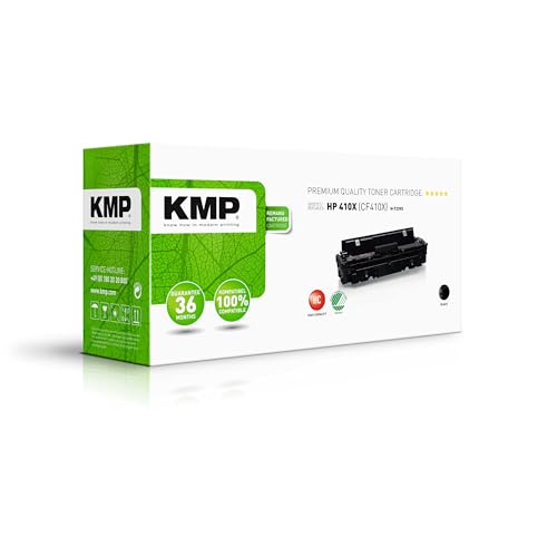 KMP Toner für HP 410X Black (CF410X) von KMP know how in modern printing
