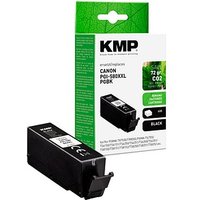 KMP  schwarz Druckerpatrone kompatibel zu Canon PGI-580XXL PGBK von KMP