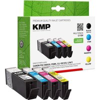 Tintenpatronen Multipack C110V ersetzt Canon PGI-580PGBK/CLI-581 - KMP von KMP