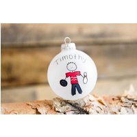 Bowling - Weihnachtsverzierung Kostenlos Personalisiert Bowling - Weihnachtsverzierung Kostenlos Personalisiert von KMStudioEtsy