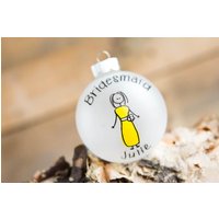 Brautjungfer/Trauzeugin Matrone Der Ehre Mutter Braut Des Bräutigams - Weihnachtsverzierung Kostenlos Personalisiert Brautjungfer/Trauzeugin Matrone Der Ehre Mutter Braut Des Bräutigams - Weihnachtsverzierung Kostenlos Personalisiert von KMStudioEtsy