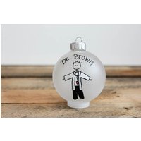 Doktor Beruf - Weihnachtsschmuck Kostenlos Personalisiert von KMStudioEtsy