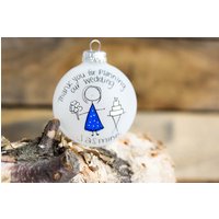 Hochzeitsplaner - Weihnachtsverzierung Kostenlos Personalisiert von KMStudioEtsy