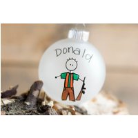 Jäger-Weihnachtsverzierung - Kostenlos Personalisiert von KMStudioEtsy