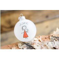 Kaffee/Tee-Liebhaber - Weihnachtsverzierung Kostenlos Personalisiert von KMStudioEtsy