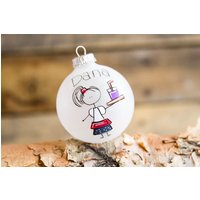 Kellner/Kellnerin Beruf - Weihnachtsverzierung Kostenlos Personalisiert von KMStudioEtsy