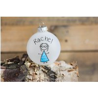 Neue Brille Weihnachtsverzierung - Kostenlos Personalisiert von KMStudioEtsy